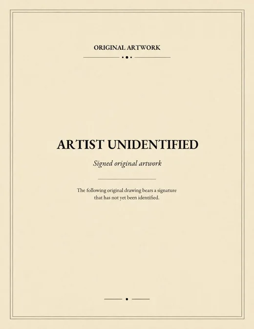 Unidentified artist — divider