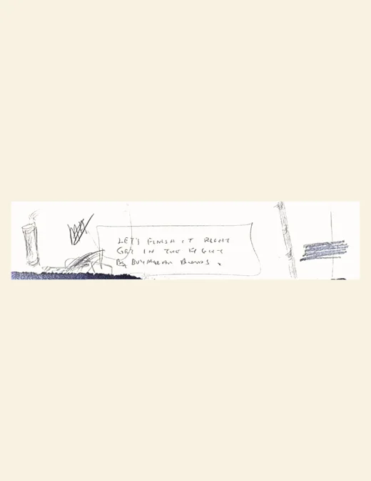 Annotated paper fragment