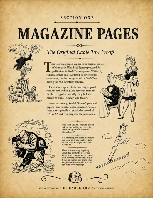 Magazine pages — introduction