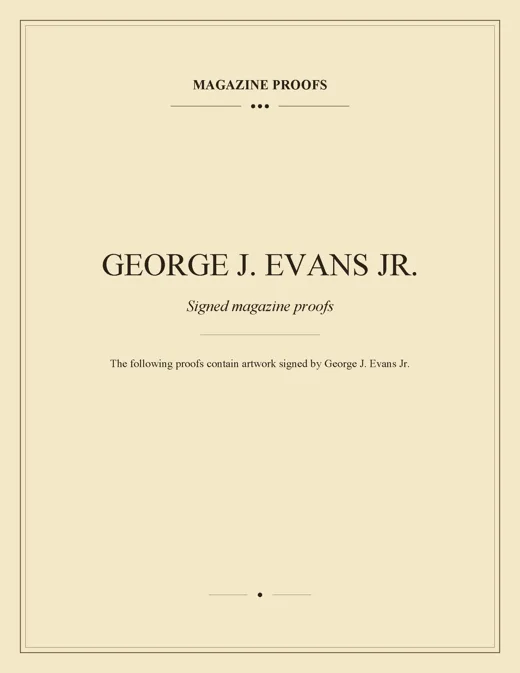 George J. Evans Jr. — artist divider