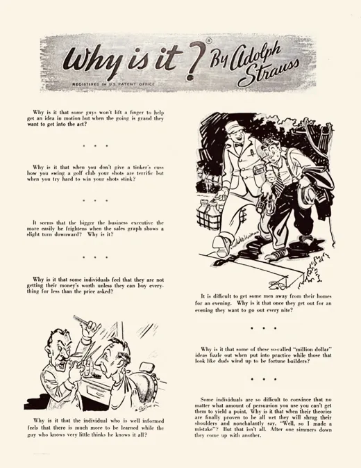 Why Is It? — magazine proof