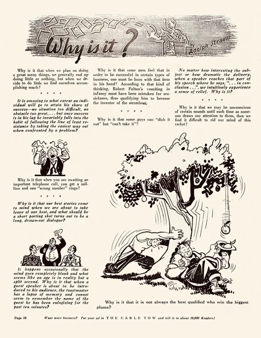 Why Is It? — magazine proof