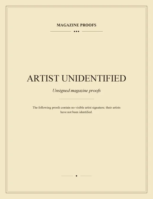 Unidentified artist — divider