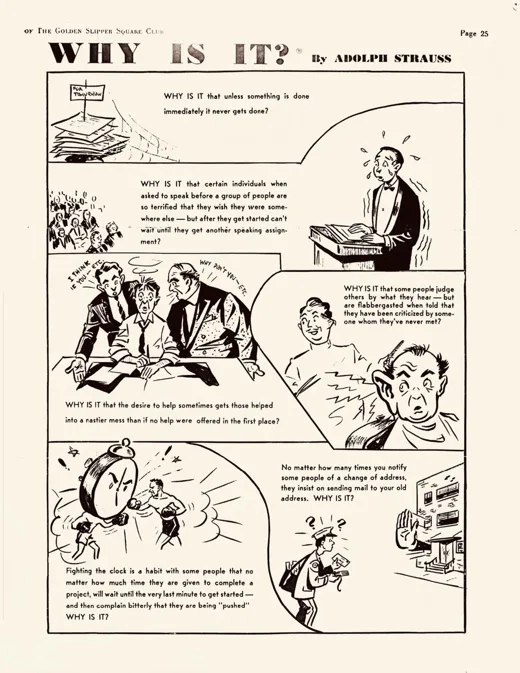 Why Is It? — magazine proof