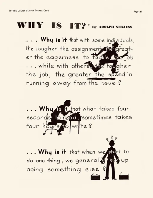 Why Is It? — magazine proof