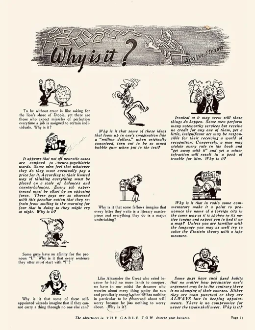 Why Is It? — magazine proof