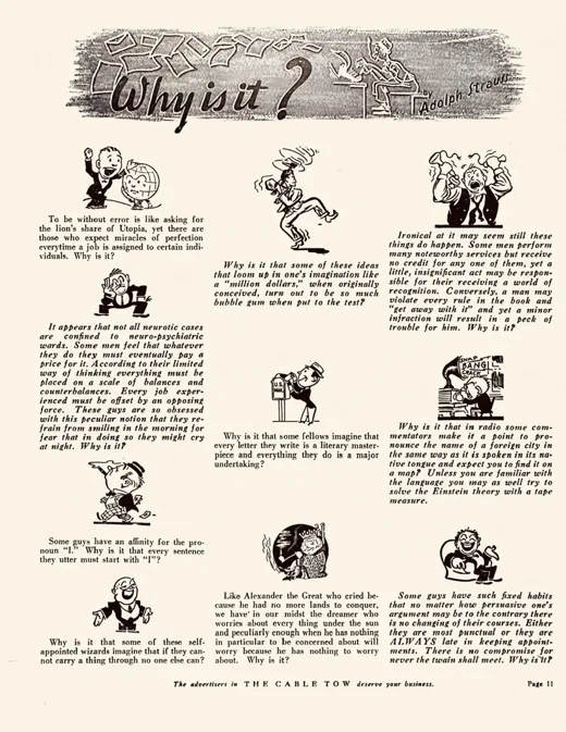 Why Is It? — magazine proof